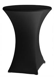 Obrus okrągły czarny 850x1150